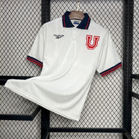 University of Chile 1998 Retro White/Red/Black Away Jersey