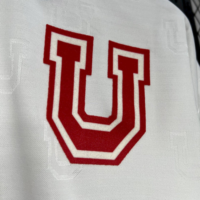 University of Chile 1998 Retro White/Red/Black Away Jersey