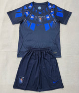 Uruguay 2026 Dark Blue Away Kids Jersey Set