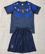 Uruguay 2026 Dark Blue Away Kids Jersey Set
