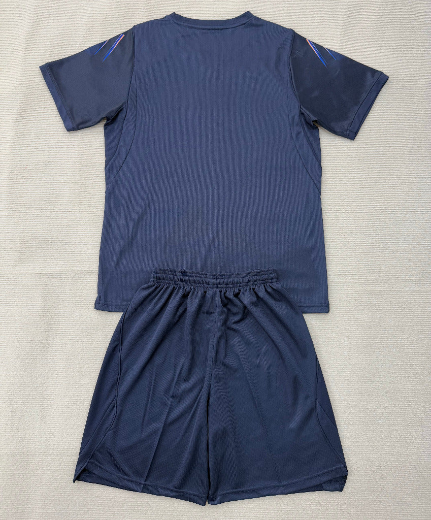 Uruguay 2026 Dark Blue Away Kids Jersey Set