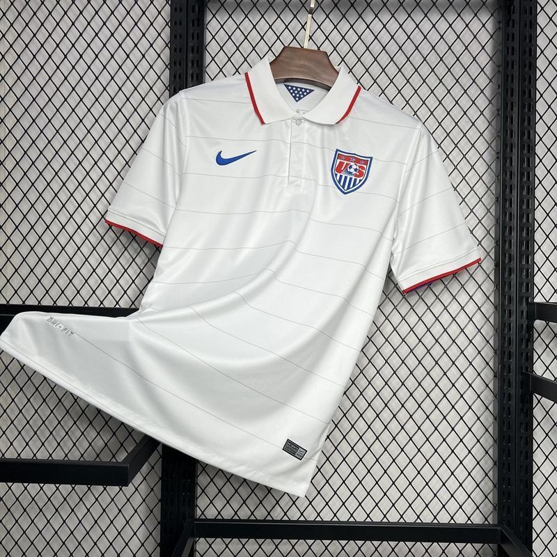 USA 2014 Vintage Retro World Cup Home Jersey