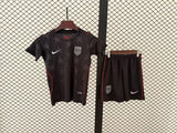USA 2026 World Cup Black Away Kids Jersey Set
