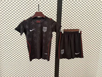 USA 2026 World Cup Black Away Kids Jersey Set
