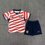 USA 2026 World Cup Red/White Home Kids Jersey Set