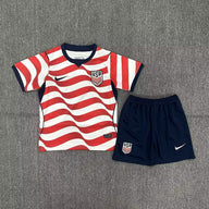 USA 2026 World Cup Red/White Home Kids Jersey Set