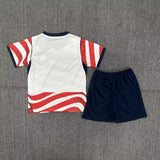 USA 2026 World Cup Red/White Home Kids Jersey Set