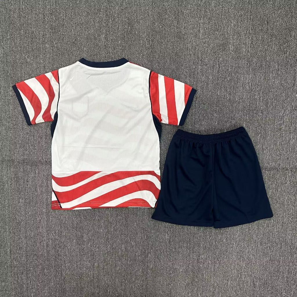 USA 2026 World Cup Red/White Home Kids Jersey Set