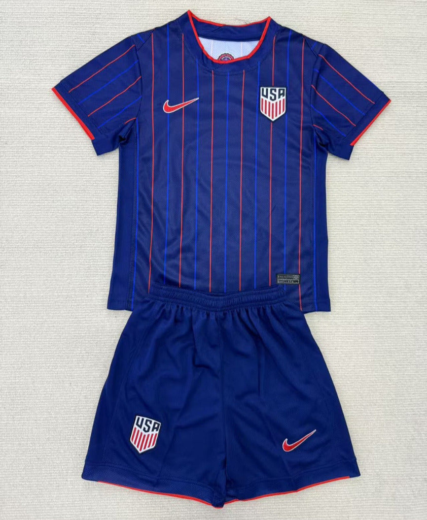 USA 25/26 Away Kids Jersey Set