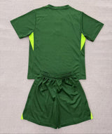 USA 25/26 Green Goalkeeper Kids Jersey Set