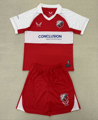 Utrecht 25/26 Red/White 4th Away Kids Jersey Set