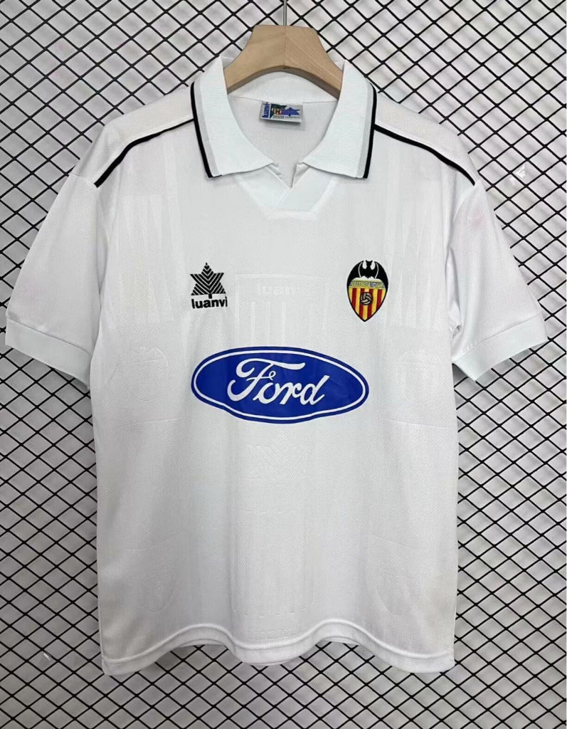 Valencia 1996/97 Vintage Retro Home Jersey