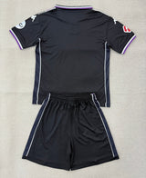 Valladolid 25/26 Purple/Black Away Kids Jersey Set