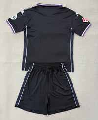Valladolid 25/26 Purple/Black Away Kids Jersey Set