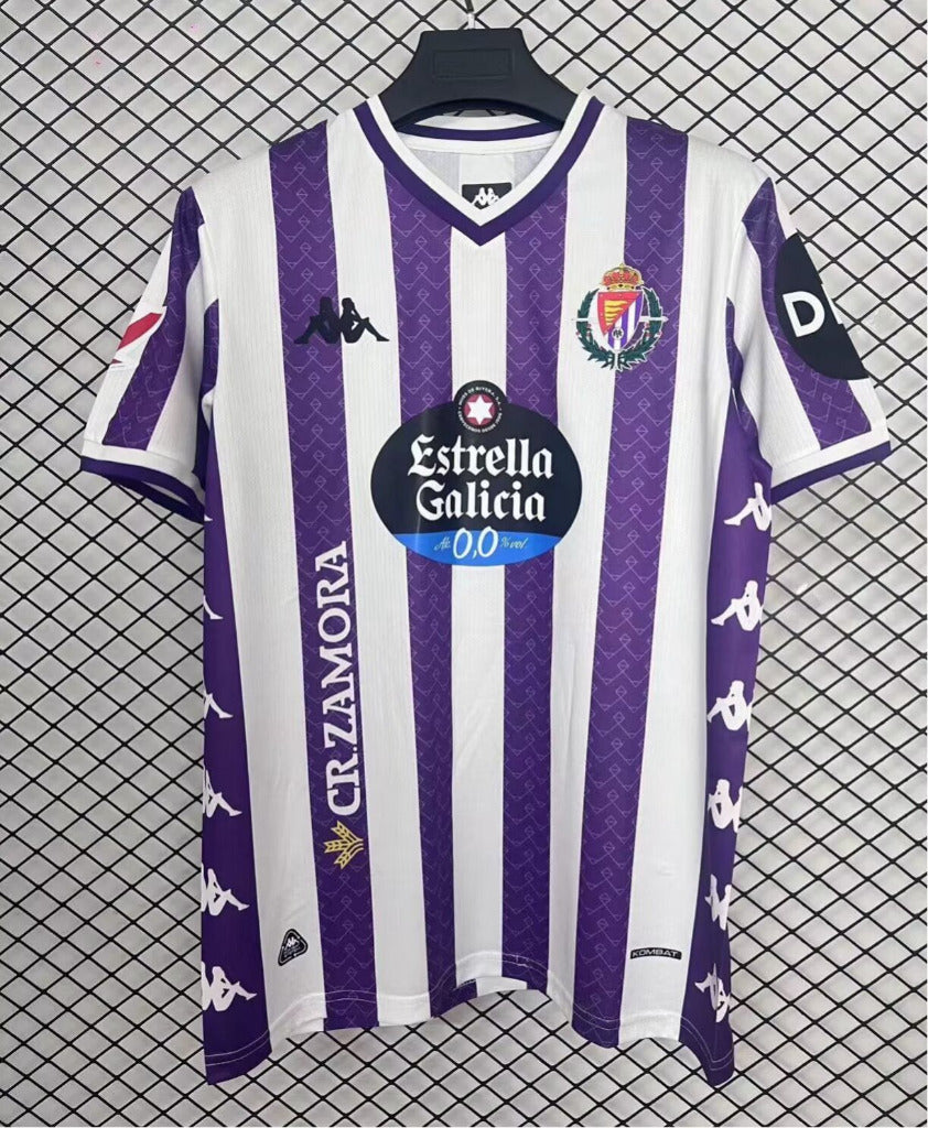 Valladolid 25/26 Purple/White Home Jersey