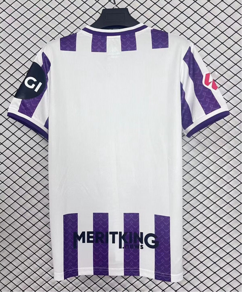 Valladolid 25/26 Purple/White Home Jersey