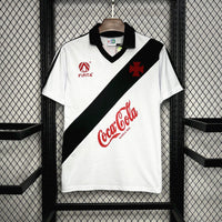 Vasco da Gama 1988 Vintage Retro White/Black Away Jersey