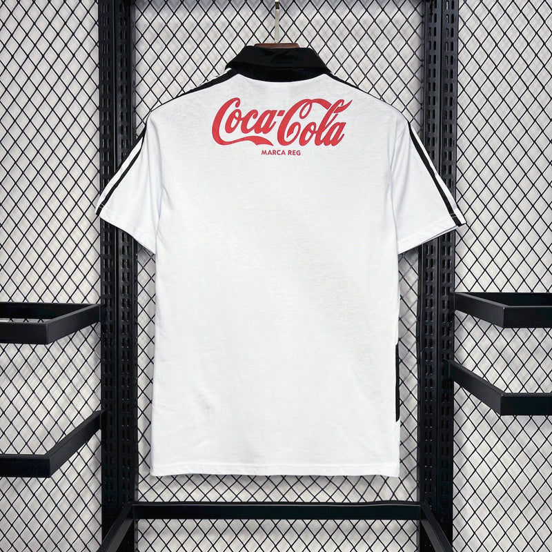 Vasco da Gama 1988 Vintage Retro White/Black Away Jersey