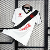 Vasco da Gama 1988 Vintage Retro White/Black Away Jersey