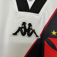 Vasco da Gama 1997 Vintage Retro White/Black Away Jersey