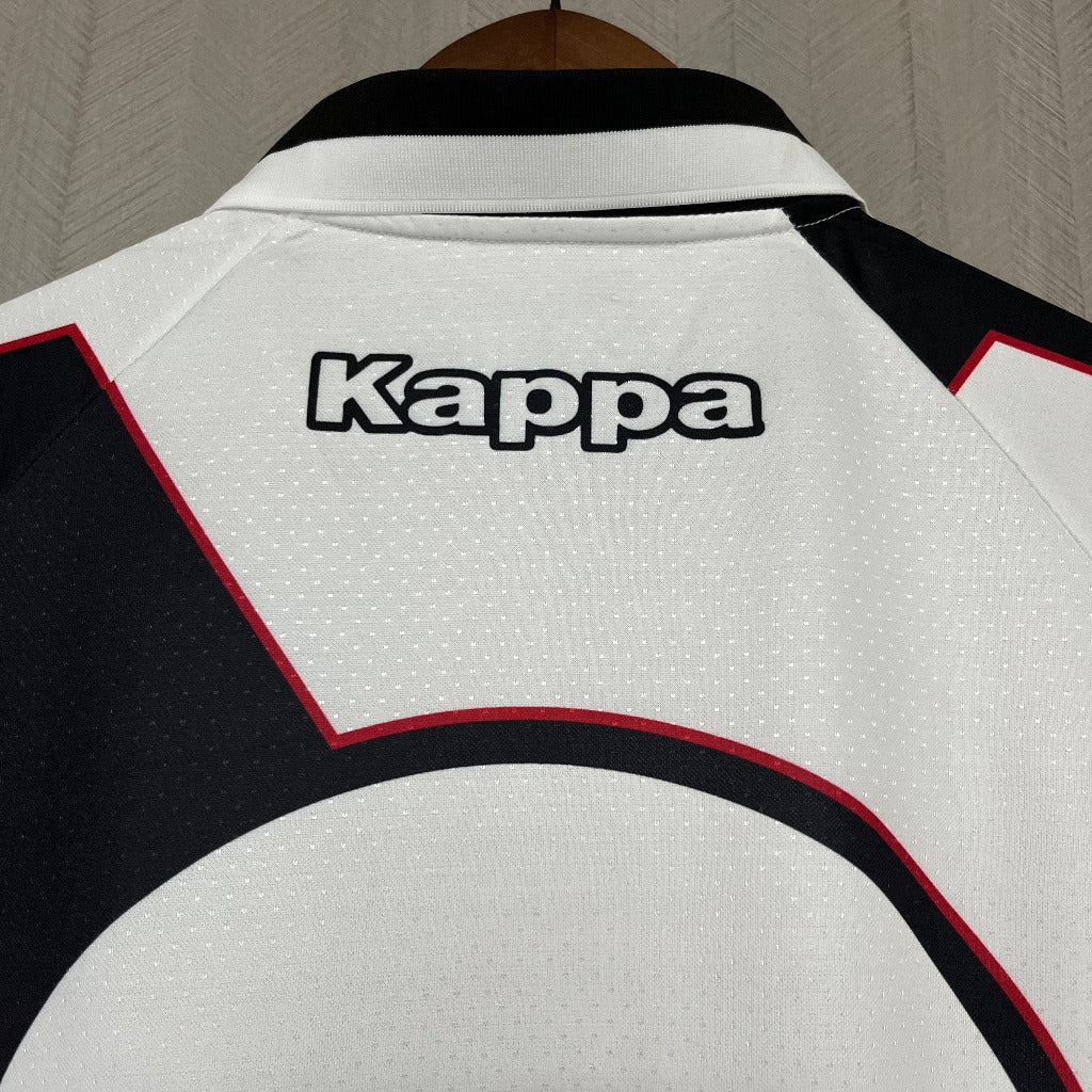 Vasco da Gama 1997 Vintage Retro White/Black Away Jersey