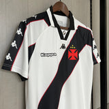 Vasco da Gama 1997 Vintage Retro White/Black Away Jersey