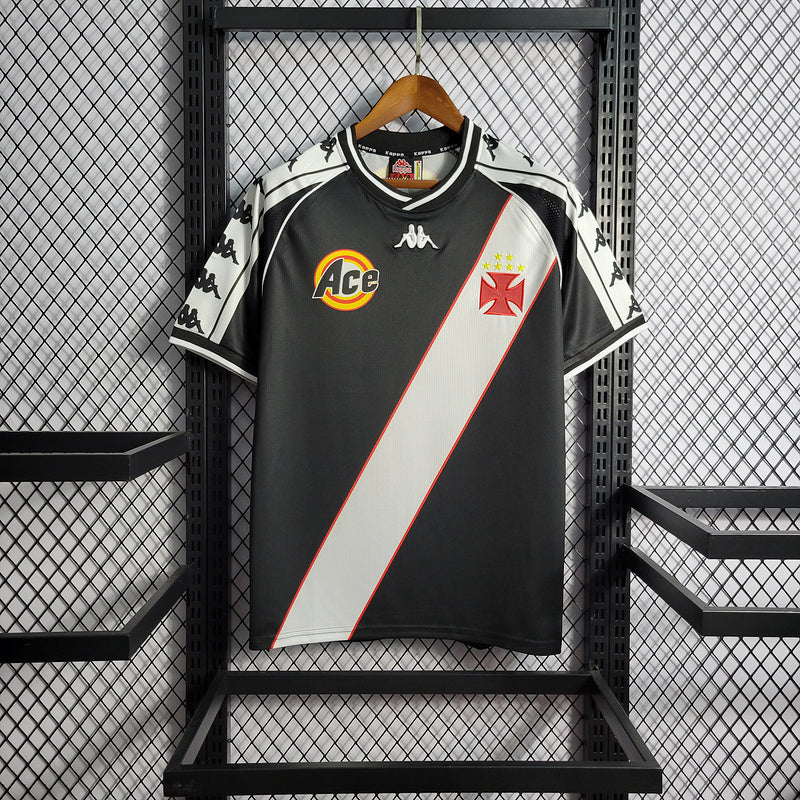Vasco da Gama 2000 Vintage Retro Black/White Home Jersey