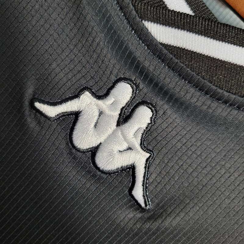 Vasco da Gama 2000 Vintage Retro Black/White Home Jersey