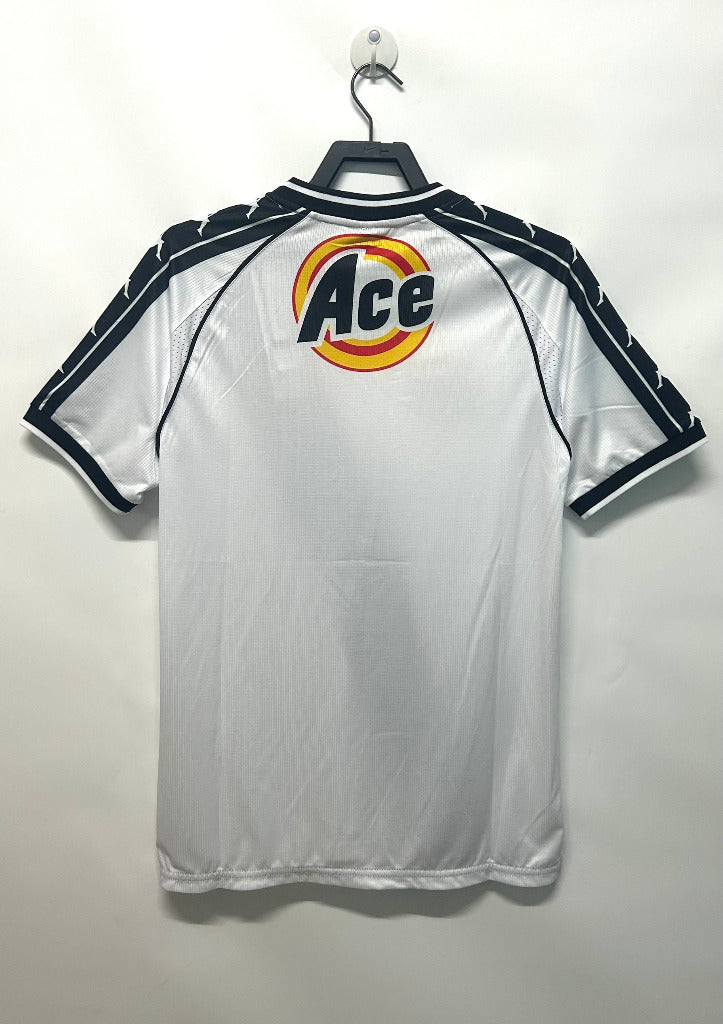 Vasco da Gama 2000 Vintage Retro White/Black Away Jersey