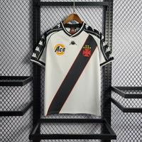 Vasco da Gama 2000 Vintage Retro White/Black Away Jersey