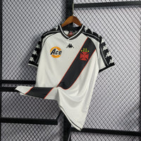 Vasco da Gama 2000 Vintage Retro White/Black Away Jersey