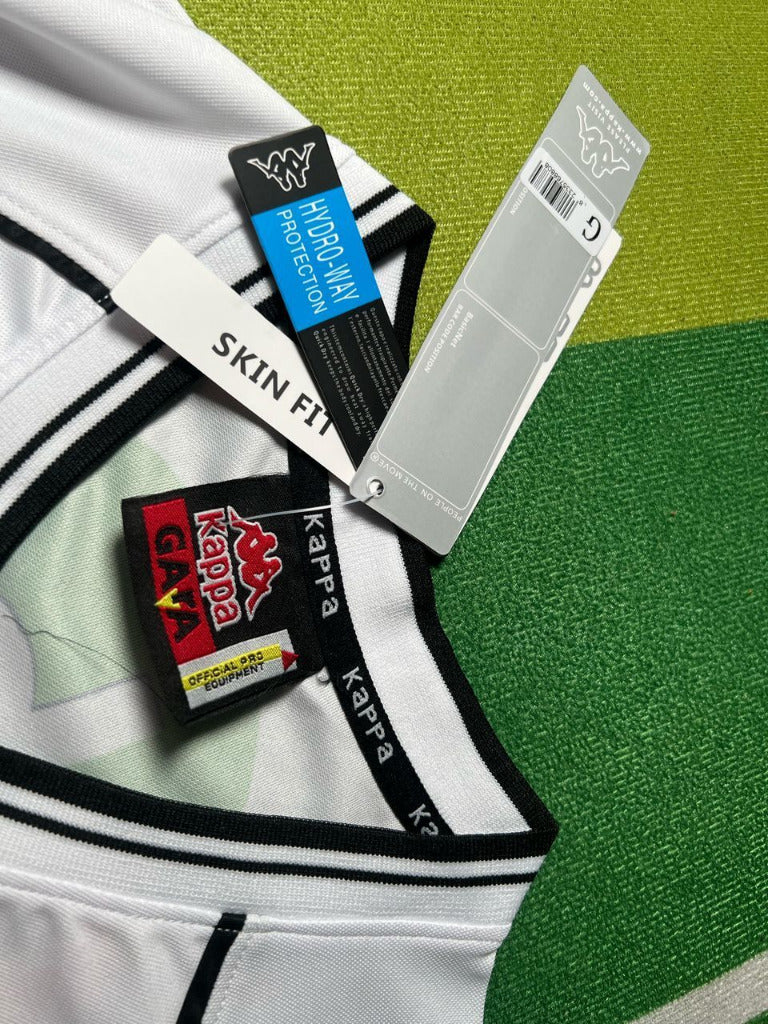 Vasco da Gama 2000 Vintage Retro White/Black Home Jersey