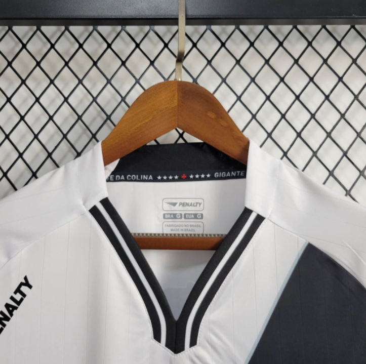 Vasco da Gama 2010 Vintage Retro White/Black Away Jersey