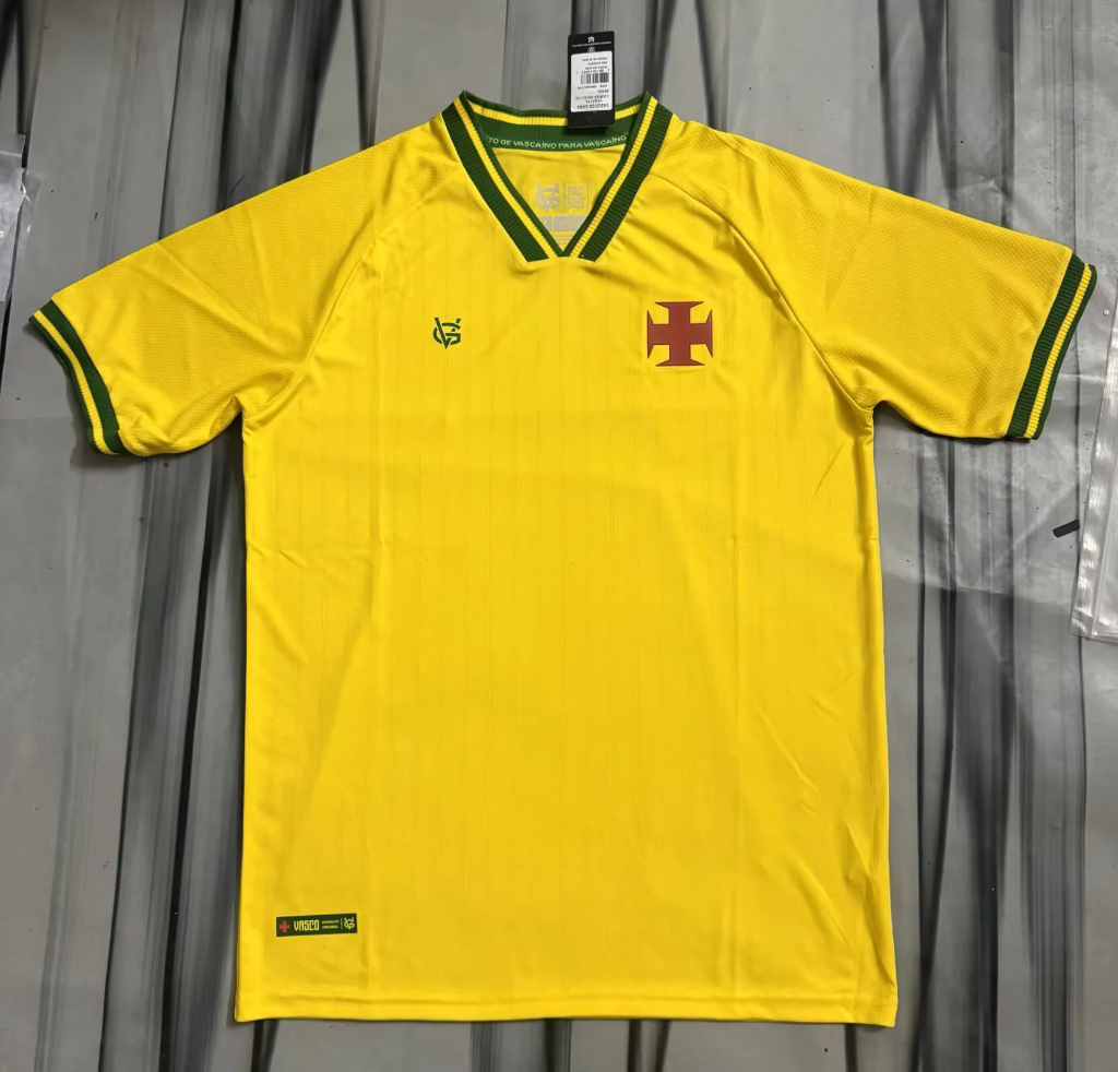 Vasco da Gama 26/27 Yellow/Green Training Jersey