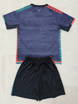 Venezia 25/26 Black Home Kids Jersey Set