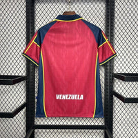Venezuela 2000 Retro Red/Yellow/Blue Home Jersey