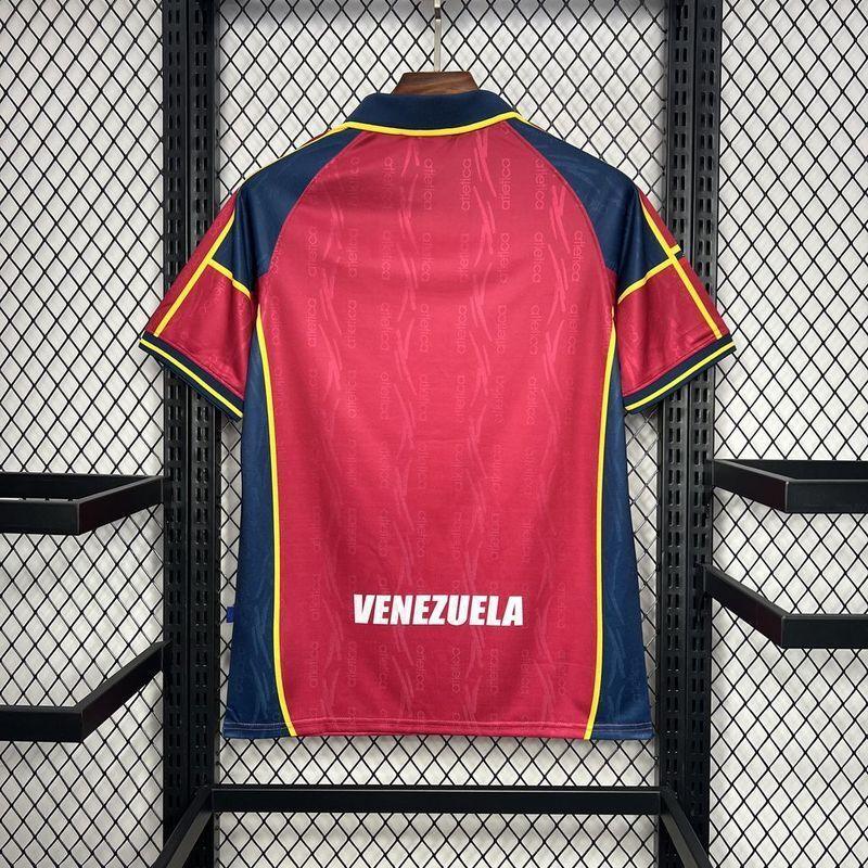 Venezuela 2000 Retro Red/Yellow/Blue Home Jersey