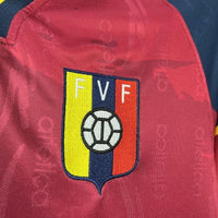 Venezuela 2000 Retro Red/Yellow/Blue Home Jersey