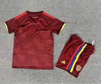 Venezuela 2026 Red/Blue/Yellow Home Kids Jersey Set