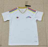 Venezuela 2026 White/Golden Trim Away Jersey