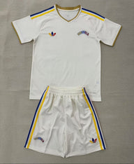Venezuela 2026 White/Golden Trim Away Kids Jersey Set