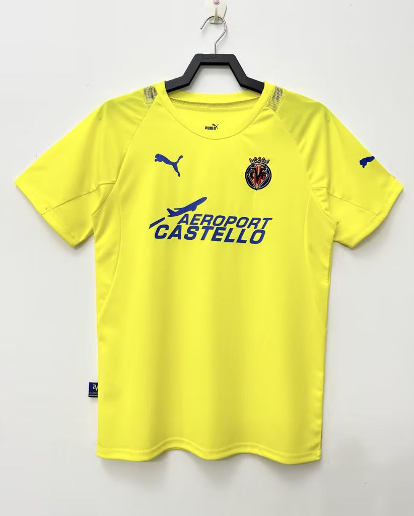 Villarreal 2005/06 Vintage Retro Yellow Home Jersey - Concept Kits