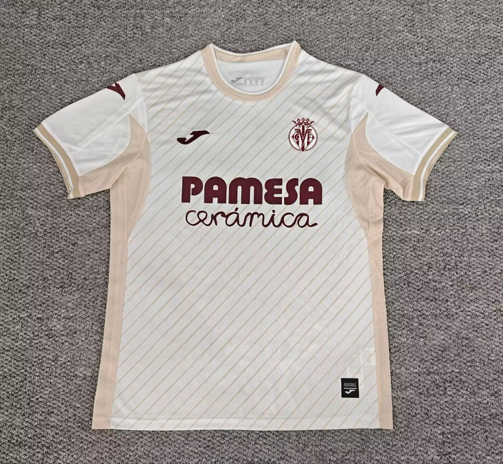 Villarreal 25/26 Off White Away Jersey