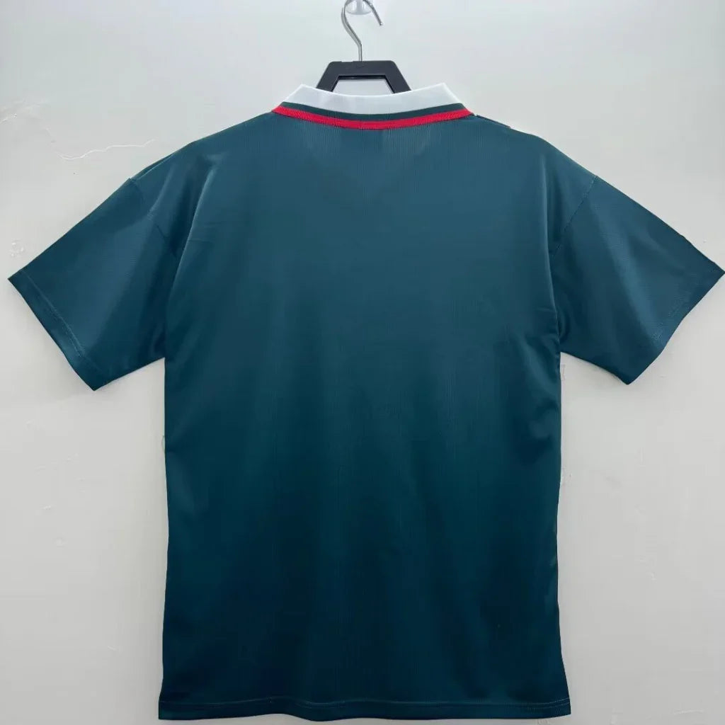 Wales 1994/95 Vintage Retro Green Away Jersey