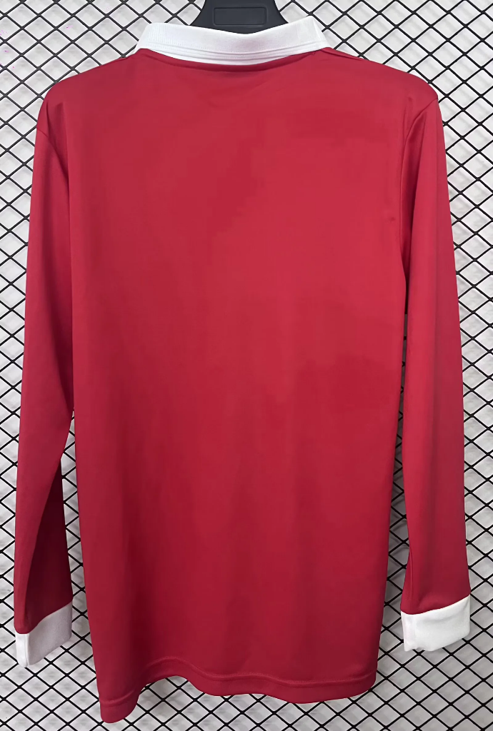 Wales 2026 Red/White 150th Anniversary Soccer Long Sleeve Jersey