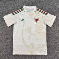 Wales 2026 White/Red/Green Away Jersey