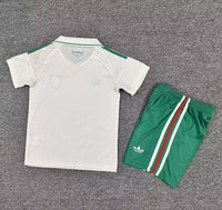 Wales 2026 White/Red/Green Away Kids Jersey Set