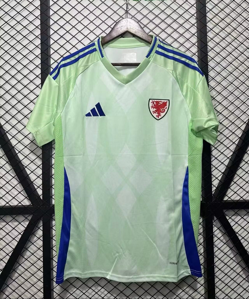 Wales 25/26 Green/Blue Away Jersey