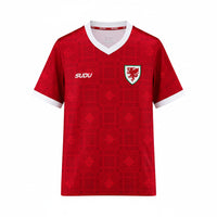 Wales 26/27 Red/White Home Jersey