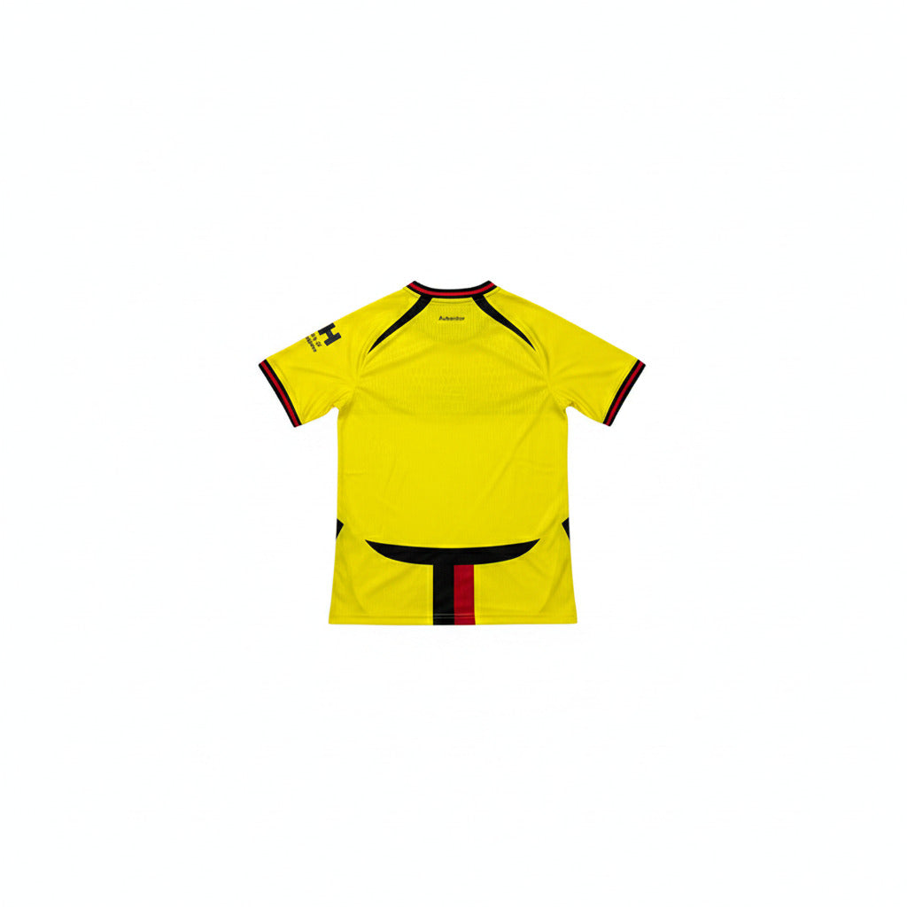 Watford 26/27 Bright Yellow/Black/Red Trim Home Jersey